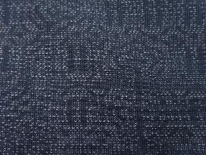 アンティーク　抽象模様織り出し本場泥大島紬着物